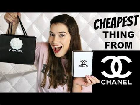 cheapest things on chanel website